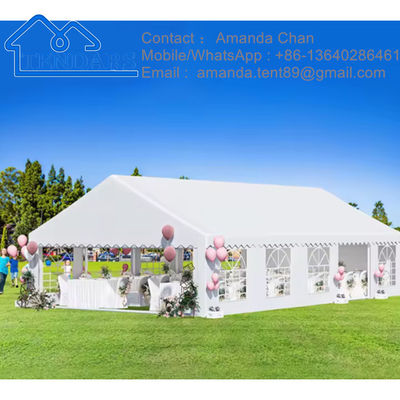 Cuatro Temporada Blanco Gran Capacidad de Aluminio de Aleación Tienda Marquee Para Fiesta Eventos de la boda grande