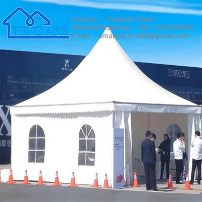 Fiesta al aire libre Evento comercial Feria comercial impermeable Tienda de techo Tienda de pagoda de trabajo pesado