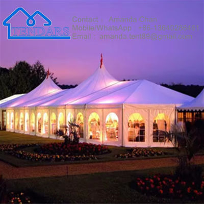 Tienda de campaña para eventos al aire libre con cubierta de PVC para bodas, fiestas, eventos, almacenes, etc.