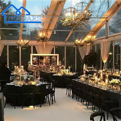 A prueba de agua / fuego / resistencia a la llama Aluminio transparente Fiesta de bodas Canopy Marquee Tent Event Marquee Tent
