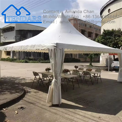 Toldo de cubierta de PVC para exteriores, tiendas de pagoda de exposición de aluminio, fiesta de bodas, ferias comerciales, etc., carpa para eventos
