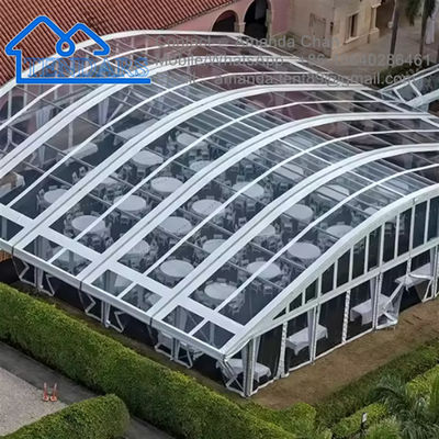 Tienda transparente modificada para requisitos particulares exterior del banquete de boda de la nueva boda para la tienda de la carpa del acontecimiento
