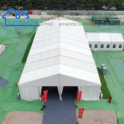 Construcción industrial de estructura de marco de aluminio personalizado