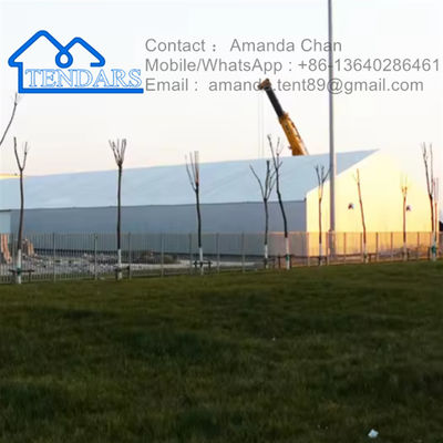 Tenda de almacenamiento de almacén de aluminio a prueba de agua Tienda al aire libre grande