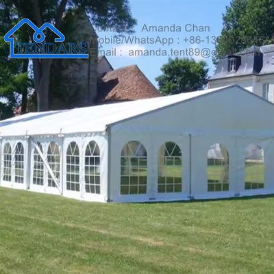 Tienda de bodas impermeable de aluminio de marco de aluminio para eventos Tienda de almacenamiento exterior