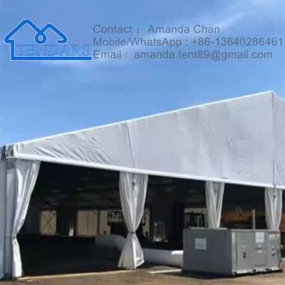 Tienda de almacenaje impermeable con marco de aluminio de cuatro temporadas para almacenamiento / fiesta / eventos al aire libre