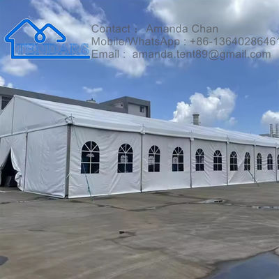 Gran carpa de almacenamiento de aluminio a prueba de luz solar, resistente al fuego y a prueba de agua para almacenamiento temporal