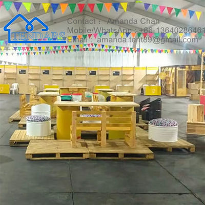 Tendas de almacenamiento industriales de almacén de PVC de aleación de aluminio personalizado