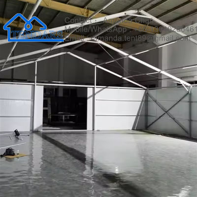 Fácil de instalar Retardante de fuego modular Almacén industrial grande personalizado Tienda de almacenamiento exterior