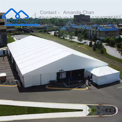 Tenda de almacén de estructura de aleación de aluminio personalizada para almacenamiento, juegos deportivos, celebraciones, etc.