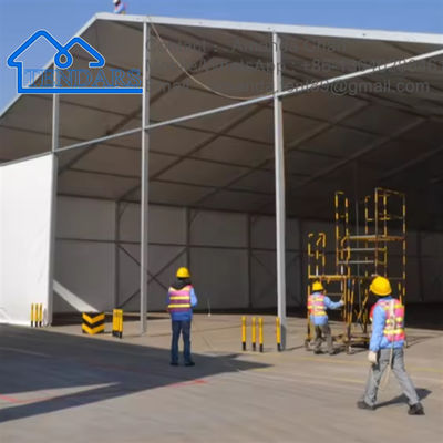 Tamaño personalizado Blanco Cuadro de aluminio de trabajo pesado Marquee Pvc Canopy Frame Tents