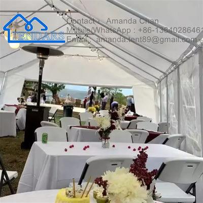 Tienda de eventos de trabajo pesado de tamaño personalizado de exterior marco de aluminio y PVC tienda de almacén grande