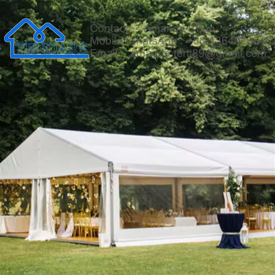 Tienda de aluminio de PVC impermeable de alta calidad para eventos de fiesta Tienda de jardín pequeña para venta