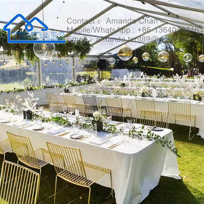 Peso pesado Inspiración A prueba de agua Aluminio Fiesta de Eventos Nueva tienda de bodas