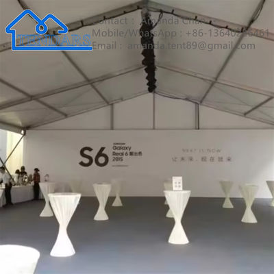 Diseño blanco de lujo de la estructura del partido del acontecimiento del toldo de la recepción de la tienda de la carpa de la boda