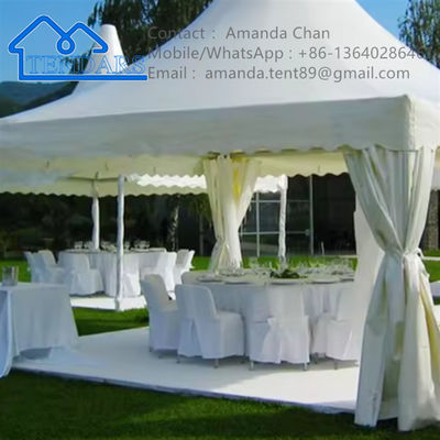 Estructura personalizada al aire libre del dosel de los acontecimientos de negocios de la tienda de la carpa de la boda de la pagoda de la aleación de aluminio