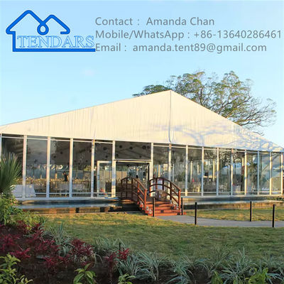 Exterior Gran lujo personalizado de PVC Blanco Comerciante de bodas Marquee Tienda de fiesta Almacén Eventos Canopy