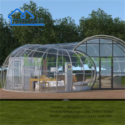 Lujosa tienda de vacaciones en forma de caracol con baño para hotel