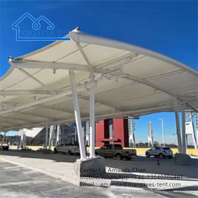 Sombra de vela Tienda de toldo para automóviles Sombra de voladizo arquitectónico Sombra de estacionamiento