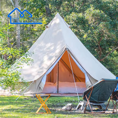 Tenda de campana de doble puerta de algodón resistente al moho Tendas personalizadas para eventos