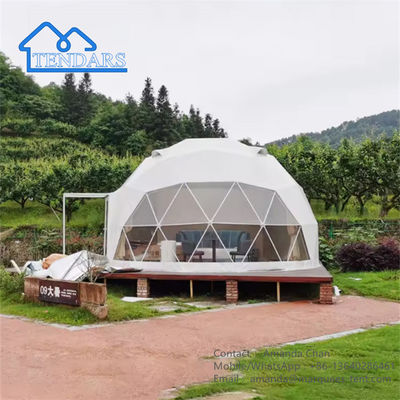 Tiendas impermeables de Glamping Geodésico Eco Dome Tiendas impermeables de PVC