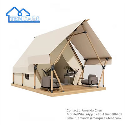 Luxury Camping Hotel Tienda Resort House Hotel con baño Canvas Safari Tienda