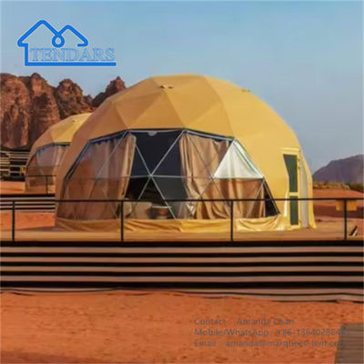 Pvc Camping Dome Hotel Tienda Casa Cúpula Tienda de acoplamiento Tienda Casa Cúpula de vidrio