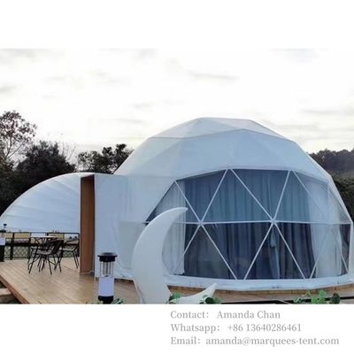 Cuatro temporadas de venta caliente de jardín transparente a medida de campamento tienda de campaña Casa para aventuras al aire libre