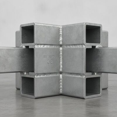 Cumplimiento de acero estructural EN 1090 Carpa para fiestas Conector soldado Marcado CE Código de construcción europeo Estructura de dosel