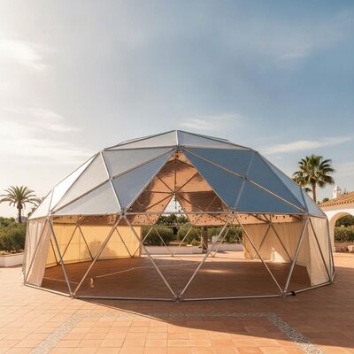Protección UV Premium de aluminio Tienda de fiesta de carpa Techo reflectante para eventos al aire libre de verano en España